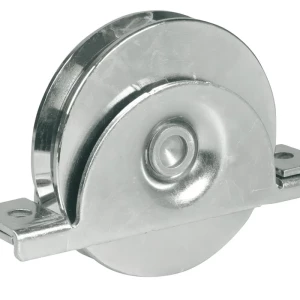 Wheel with Internal Support - 1 Ball Bearing - Round Groove
